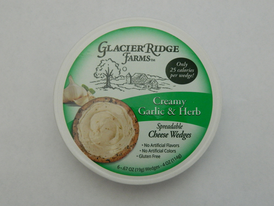 Glacier Ridge Farms Garlic & Herb Wedge product image